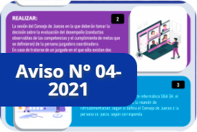 pasos para la evaluación de cierre periodo de evaluación 2020 órgano evaluador judificatura