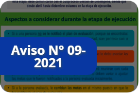 Aspectos a considerar durante la etapa de ejecución